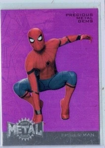 Spiderman 2017 Marvel Spiderman Homecoming Purple Precious Metal Gems - Picture 1 of 1