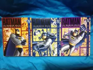 BATMAN THE ANIMATED SERIES DVD, Vol 1-3, 12 Discs, FREE SHIPPING! - Picture 1 of 5