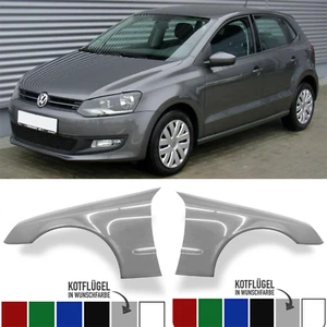 Kotflügel für VW Polo 6R 6C 2009-2017 RECHTS O. LINKS VORNE LACKIERT WUNSCHFARBE - Bild 1 von 2