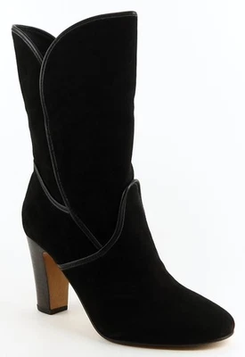 $245 ROSEGOLD AVELLANA Negro Gamuza Diseñador Medio Botas Sin Cordones 9.5 EUR 39.5 Foto 1 de 4