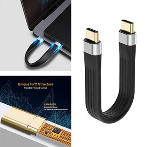 Short USB C to USB .1 Cable Fast Cable 60W 3A Heavy Duty Quality Chipset - Picture 1 of 7