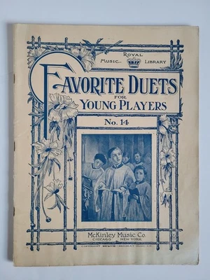 Duetos favoritos de 1908 para jóvenes pianistas--Biblioteca de música real--McKinley Music Foto 1 de 4