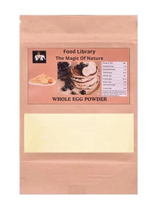 Food Library The Magic Of Nature Premium huevo entero en polvo 400 gm - Imagen 1 de 5