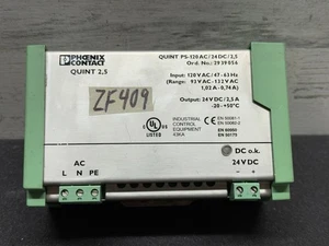 Fuente de alimentación Phoenix Contact 78-102-4300, 2939056 PS-120AC/24DC usada - Imagen 1 de 7