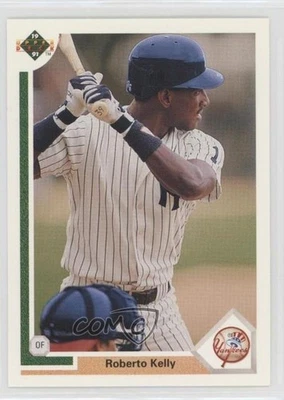1991 Upper Deck 1990 Hologram Roberto Kelly #372 - Image 1 of 2