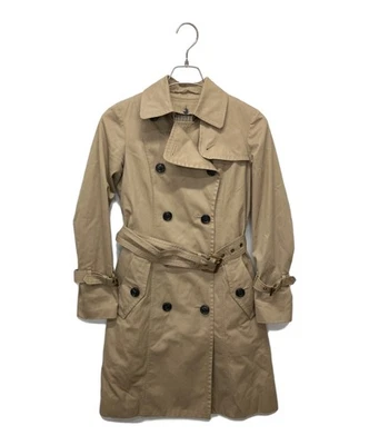 Gabardina Burberry Nova Check Coat Algodón Beige 36/S (US:XS) 115409c Foto 1 de 4