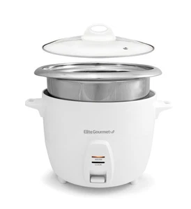 ERC-2020 Electric Rice Cooker with Stainless Steel Inner Pot Makes Soups, Ste... - Picture 1 of 6
