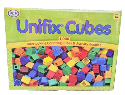 DIDAX *UNIFIX 1000 cubos de conteo* manipulador de matemáticas infantiles Foto 1 de 4