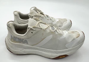 Scarpe da corsa Hoka One One donna trasporto sneakers atletiche Vibram 9 bianche palestra - Foto 1 di 13