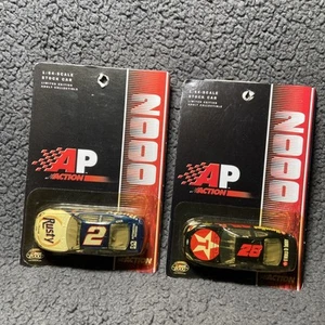 Lot of 2 Rare 2000 AP Action 1:64 Limited Edition Stock Car Diecast Texaco NEW - Picture 1 of 11