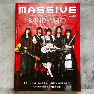 MASSIVE vol.43 2025 feature- BAND-MAID Japanese Rock Music magazine Japan - Picture 1 of 9