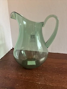 Khol’s Bobby Flay Green Clear Plastic Pitcher Stickers Attached - Picture 1 of 7