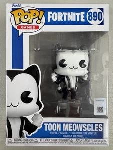 Toon Meowscles 890 ~ Fortnite ~ Funko Pop Vinyl ~ Games + FREE POP PROTECTOR - Picture 1 of 6