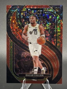 2024-25 Panini Select Rookie Isaiah Collier #178 Red Disco Premier /49 - Jazz - Picture 1 of 3