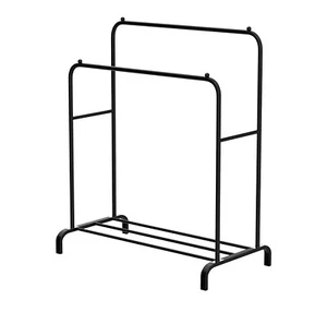 PERCHERO BURRO PARA COLGAR ROPA DOBLE COLGADOR VESTIDOR METALICO 110x56x146cm - Imagen 1 de 11