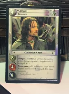 LOTR TCG HUNTERS Aragorn Thorongil 15R55 - Picture 1 of 4