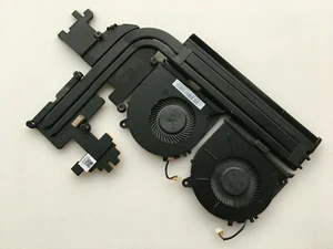 Lenovo Yoga Y700-15 laptop Genuine Heatsink and double Fan AT0ZF0010S0 - Picture 1 of 1