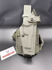 Safariland 6004 SLS STX OD Green RH Holster   BERETTA 92FS M9 - used - Picture 1 of 4