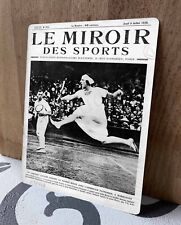 Vintage Tennis Photo on New Metal Sign, Plaque Sports Bar, Mancave, Wall Hanging