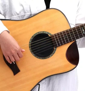 Silicone Guitar Sound Hole Cover Universal Guitar Mute Accessories Muffler  - Picture 1 of 3