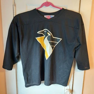 Vtg CCM NHL Pittsburgh Penguins Nedved 93 Men's XL Hockey Jersey - Picture 1 of 9
