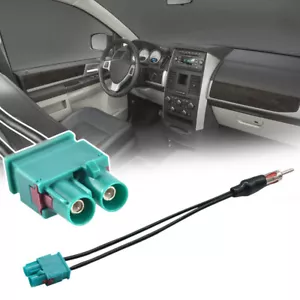 Car Accessories Radio Antenna Adapter Audio Cable Dual Fakra Din Male Aerial - Picture 1 of 12