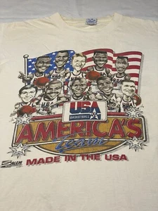 Ropa deportiva vintage 1991 EE. UU. Basketball Americas Dream Team Salem talla grande - Imagen 1 de 11