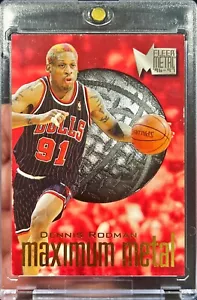 1996-97 Metal Dennis Rodman Maximum Metal Basketball Insert Card #15 - Picture 1 of 1