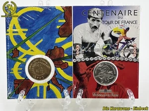 Frankreich 2 x 1/4 Euro 2003 -100 Jahre Tour de France + 2002 Euro.+Kinder OVP - Bild 1 von 11