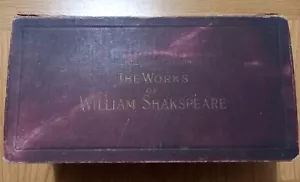 WORKS OF WILLIAM SHAKSPEARE - BEDFORD EDITION 1892 Frederick Warne And Co - Picture 1 of 8