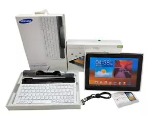 Samsung Galaxy Tab GT-P7510 32GB, Wi-Fi + 3G (Unlocked), 10.1in + Keyboard Dock - Picture 1 of 24