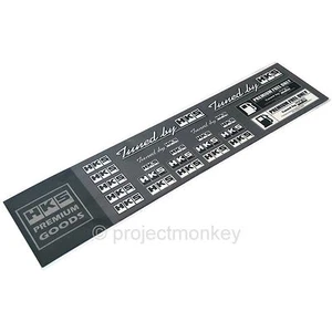 HKS 51003-AK120 HKS Logo Variety Decal Sheet 23 Die-Cut Decals Genuine JDM - Picture 1 of 1