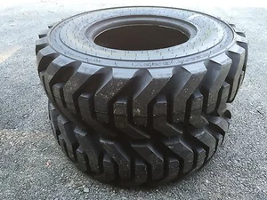 Set of 4-12.5/80-18 Forerunner QH604 Backhoe Tire -R-4 Tread-12 PLY-12.5X80-18 - Picture 1 of 7
