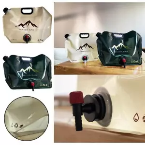 8L Outdoor Portable Folding Soft Water Storage Bag For Picnic Travel Campi FAST - Picture 1 of 11