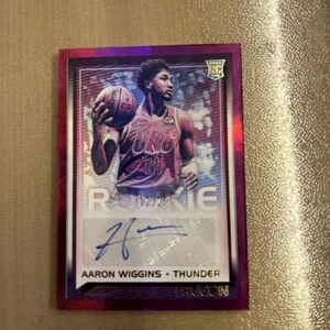 2021 Panini 7.1 points +3.4rebounds Aaron Wiggins Thunder RC Auto/25#RRSAAW - Picture 1 of 24