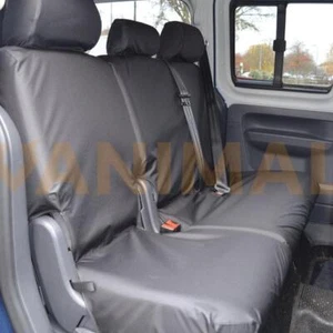 VW Caddy 2004-2021 Tailored Waterproof Rear Seat Covers - Picture 1 of 2