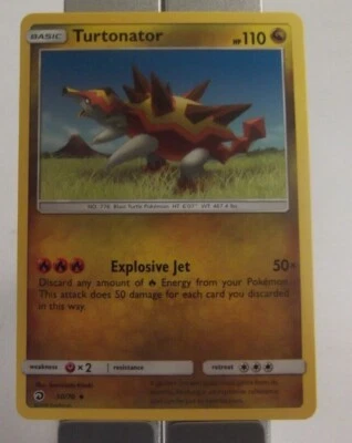 103PK50 - Turtonator - 50/70 - Dragon Majesty - Uncommon - NM - Image 1 of 2