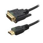 NEW 6FT GOLD 24+1 DVI Male to HDMI Male Cable for 3D TV HDTV LED 1080P 400+SOLD