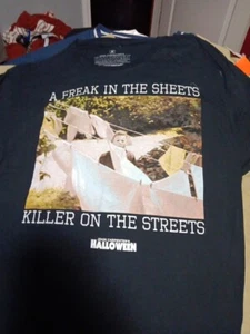 Halloween Michael "A Freak in the Sheets Killer in the Streets" T-Shirt Size M - Picture 1 of 13