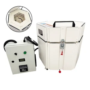 220V 2.5KW Ceramic Kiln 1280°C High-Temp 23cm Depth Hexagonal Heater - Picture 1 of 23