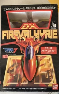 Bandai VF-19 Fire Valkyrie Macross 7 1/65 Red Top Changeable Fighter Figure - Picture 1 of 4