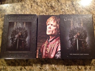 Game of Thrones: The Complete First Season 1(DVD, 2012, 5-Disc Set)Authentic US  - Image 1 of 4