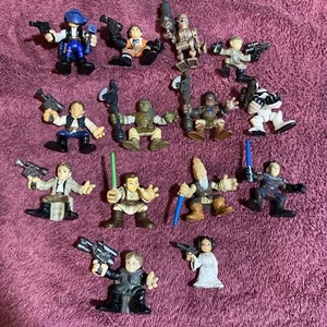 14 Star Wars Galactic Heroes Action Figure Lot Hasbro Playskool - Picture 1 of 14