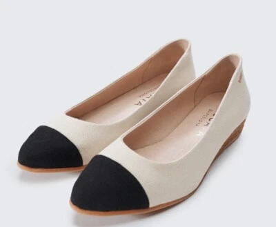 Sapatilhas de lona Viscata Rubina edição limitada espadrille tamanho 39 - Imagem 1 de 4