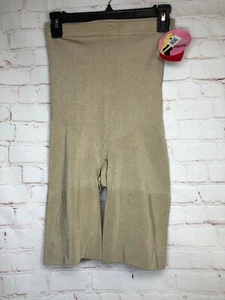 NWT Spanx Slim Cognito Midthigh Nude Bodysuit 067 Nude beige 2X XXL w/ strap - Picture 1 of 3