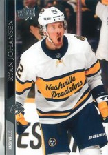 Ryan Johansen 2020-21 Upper Deck Series 2 Hockey Card #357 Nashville Predators