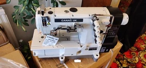Industrial Sewing Machine Automatic Coverstitch Cover stitch Hem Direct Drive - Picture 1 of 8