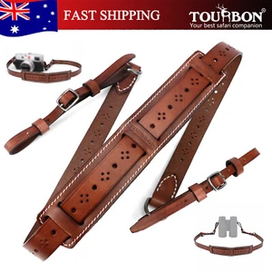 TOURBON Camera Carry Strap Padded Neck Harness Binoculars Belt AU-Special offer - Picture 1 of 24