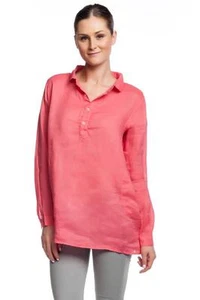 CP Shades Sako Pullover Cerise Langarm Oberteil L/S Oberteil Shirt Viskose NEU rosa - Bild 1 von 4