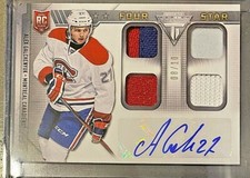 2013-14 Panini Titanium - Four Star, 4 Jersey Auto - ##/10 - U-Pick - *2301